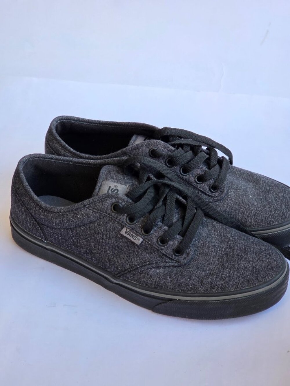 Vans Men's Atwood Varsity Textile - Black/Pewter (Size 9)